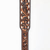 BER196-Hand Carved Western leather Dog Collar