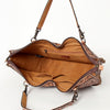 ADBG831 American Darling Western Tote Bag Hand Tooled Floral Carved Vegetable-Tanned Leather