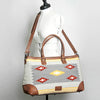 ADBG833 American Darling Western Tote Bag with Hand Woven Saddle Blanket and Premium Leather