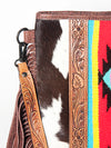 LC-ADBGZ599 Large Crossbody Saddle Blanket Genuine Western Leather Women Bag