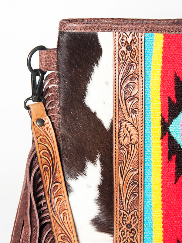 LC-ADBGZ599 Large Crossbody Saddle Blanket Genuine Western Leather Women Bag