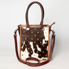 LC-ADBGZ608 Tote Hair-On Genuine Western Leather Women Bag