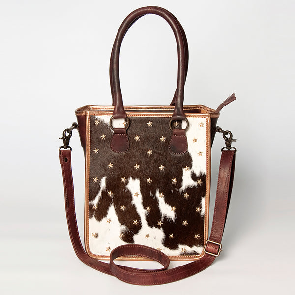 LC-ADBGZ608 Tote Hair-On Genuine Western Leather Women Bag