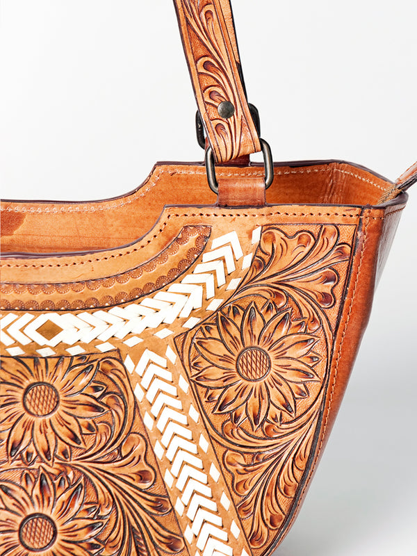 LC-ADBGZ609 Tote Genuine Western Leather Women Bag