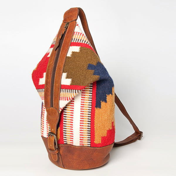 LC-ADBGZ610 Backpack Genuine Western Leather Women Bag