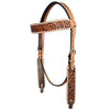 BER256-Western Leather Headstall