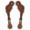 BER256-Western American Leather Spur Strap