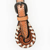 BER256-Western American Leather Spur Strap
