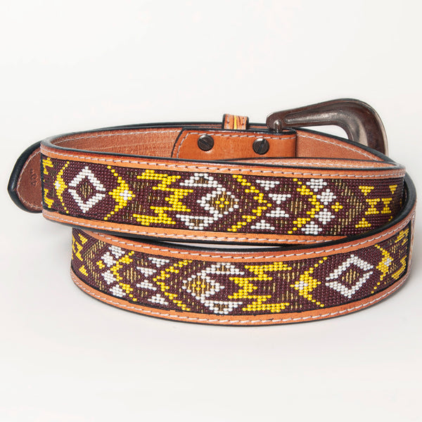LC-ADBLF143 Genuine American Leather Belt Men and Women