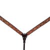 BER276-Western Leather Breast Collar