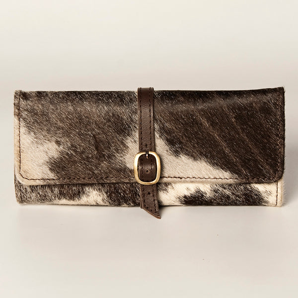 ADBGA245 American Darling Hair-On Cowhide Jewelry Case Vegetable-Tanned Genuine Leather