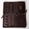 ADBGA246 American Darling Hair-On Cowhide Jewelry Case Hand Tooled Genuine Leather