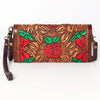 ADBGA247 American Darling Hand Tooled Genuine Leather Small Cross body Bag with Leather Strap