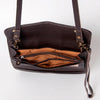 ADBGA247 American Darling Hand Tooled Genuine Leather Small Cross body Bag with Leather Strap