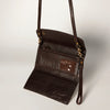 ADBGA247 American Darling Hand Tooled Genuine Leather Small Cross body Bag with Leather Strap