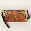 ADBGA247 American Darling Hand Tooled Genuine Leather Small Cross body Bag with Leather Strap