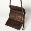 ADBGA247 American Darling Hand Tooled Genuine Leather Small Cross body Bag with Leather Strap