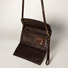 ADBGA247 American Darling Hand Tooled Genuine Leather Small Cross body Bag with Leather Strap