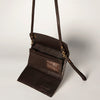 ADBGA247 American Darling Hand Tooled Genuine Leather Small Cross body Bag with Leather Strap