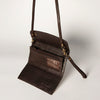 ADBGA247 American Darling Hand Tooled Genuine Leather Small Cross body Bag with Leather Strap