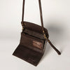 ADBGA247 American Darling Hand Tooled Genuine Leather Small Cross body Bag with Leather Strap