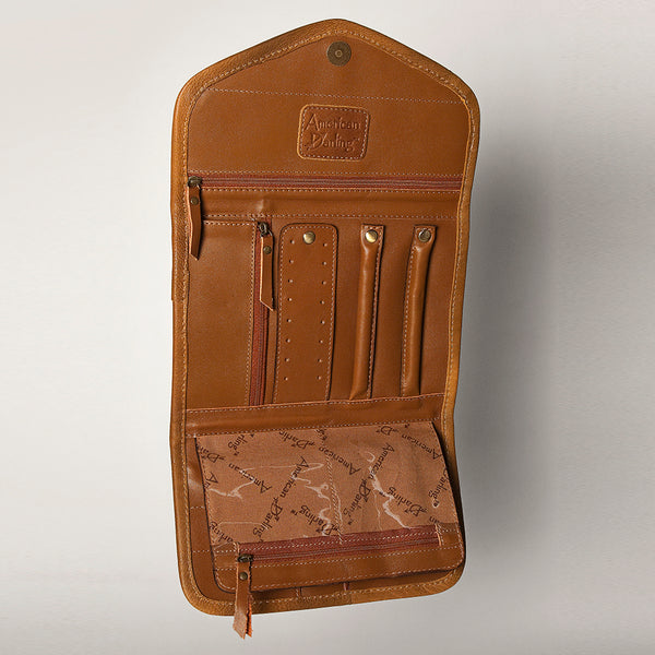 ADBGA250 American Darling Cowhide Leather Jewelry Case Western Storage