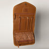 ADBGA250 American Darling Hand Tooled Genuine Leather Jewelry Case Floral Carved