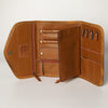 ADBGA250 American Darling Hand Tooled Genuine Leather Jewelry Case Floral Carved