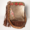 ADBGA252 American Darling Hair-On Cowhide Chaps Bag Hand Tooled Genuine Leather