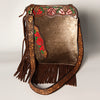 ADBGA252 American Darling Hair-On Cowhide Chaps Bag Hand Tooled Genuine Leather