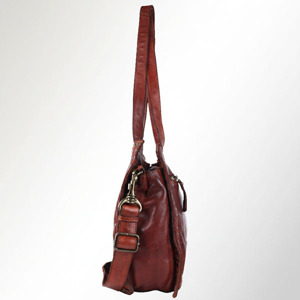 SWC133 Signature Rivet-Trim Tote Bag
