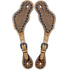 BER260-Western American Leather Spur Strap