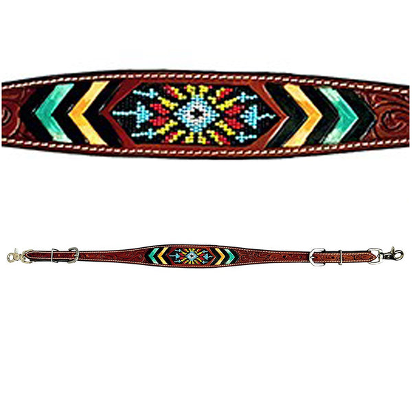 BER262-Western Leather Wither Straps
