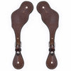 BER268-Western American Leather Spur Strap