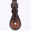 BER268-Western American Leather Spur Strap