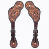 BER268-Western American Leather Spur Strap