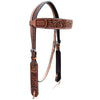 BER269-Western Leather Headstall
