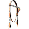 BER272-Western Leather Headstall