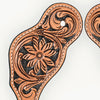 BER273-Western American Leather Spur Strap