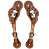 BER279-Western American Leather Spur Strap