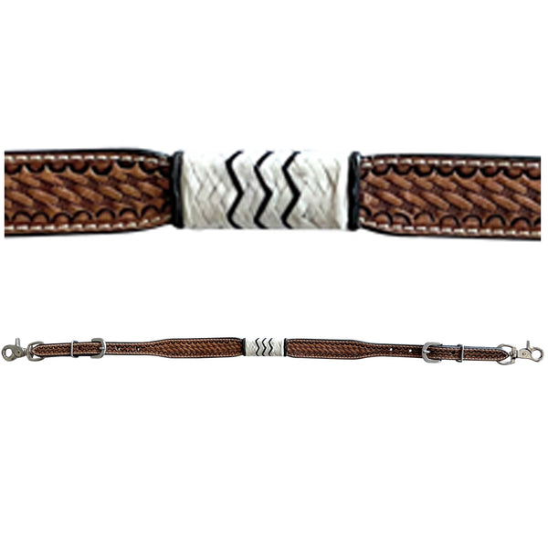 BER279-Western Leather Wither Straps