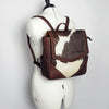 ADBG845 American Darling Handcrafted Hair-On Cowhide Western Leather Backpack