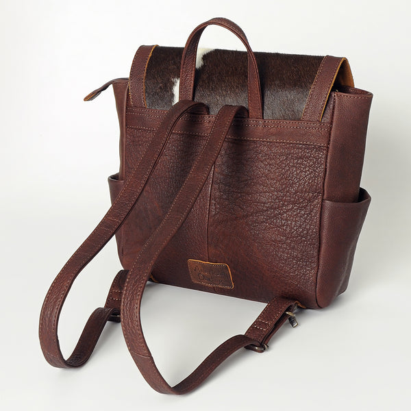 ADBG845 American Darling Handcrafted Hair-On Cowhide Western Leather Backpack