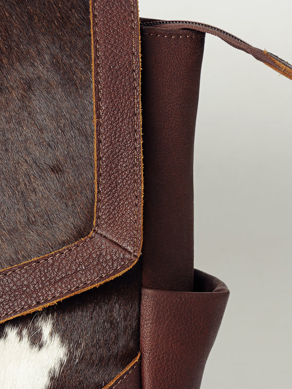 ADBG845 American Darling Handcrafted Hair-On Cowhide Western Leather Backpack