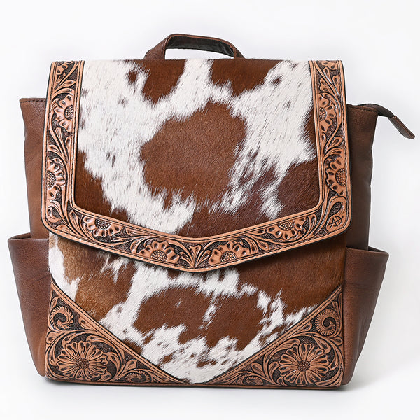 ADBG845 American Darling Handcrafted Hair-On Cowhide Western Leather Backpack