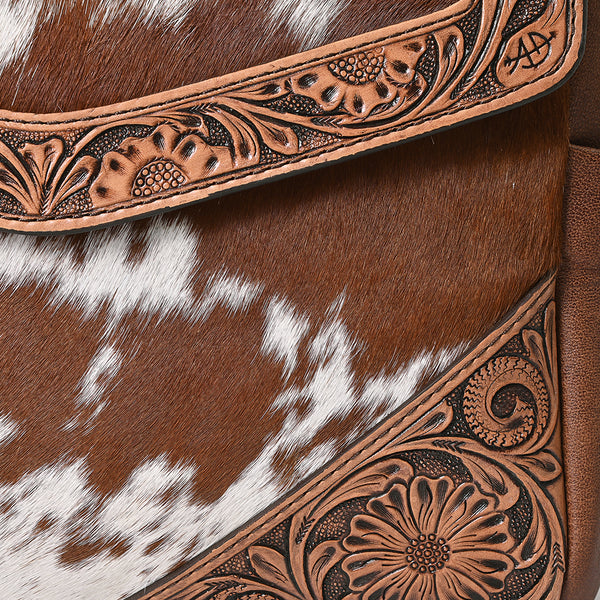 LC-ADBG845 Backpack Hair On Genuine Western Leather Women Bag