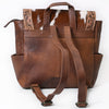 LC-ADBG845 Backpack Hair On Genuine Western Leather Women Bag