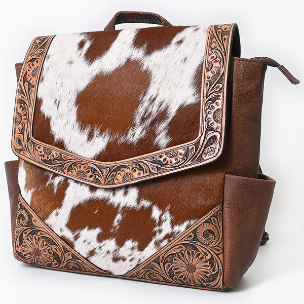 ADBG845 American Darling Handcrafted Hair-On Cowhide Western Leather Backpack