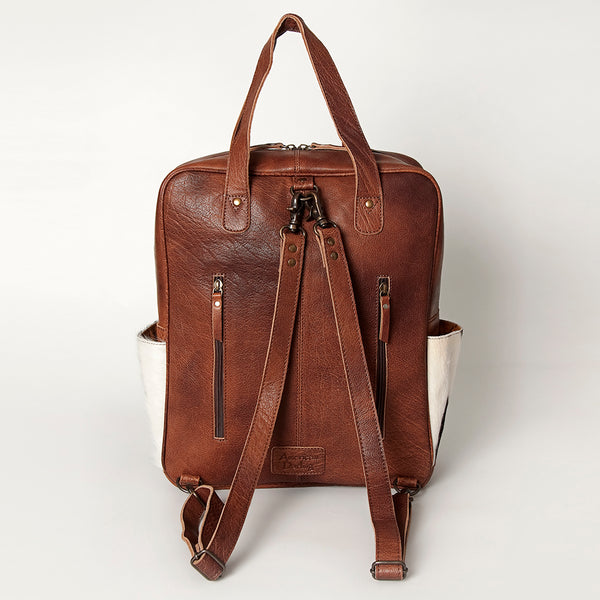 ADBG849 American Darling Handcrafted Hair-On Cowhide & Tooled Leather Western Backpack