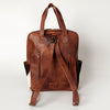 ADBG849 American Darling Handcrafted Hair-On Cowhide & Tooled Leather Western Backpack